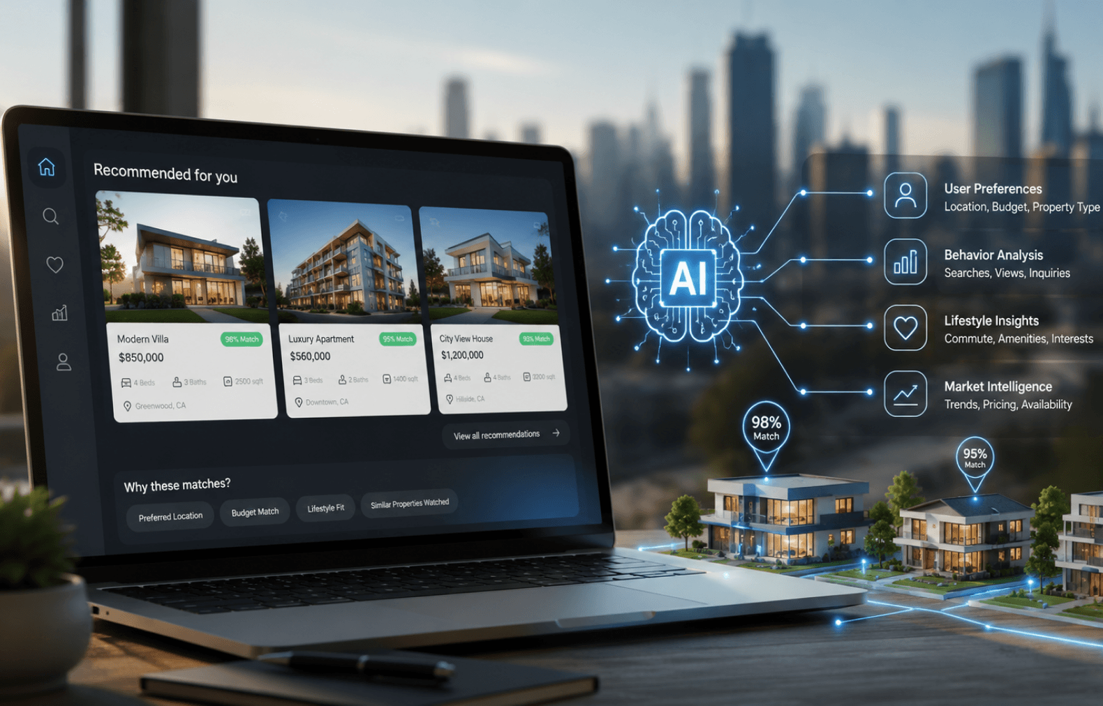 AI Recommendation Engine For Real Estate Buyers 1